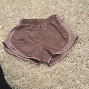 pink nike running shorts